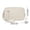 Beige, variant on Wristlet Wallet for Women, Quilted Nylon Card Holder with 3 Zipper Compartments, Lightweight Cash and Card Organizer for Travel and Daily Use
