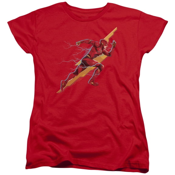 Justice League Movie - Flash Forward - Women's Short Sleeve Shirt - X-Large