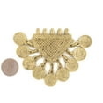 thumbnail image 2 of The Bead Chest Brass Tribal Coin Dangle Pendant, 2 of 4