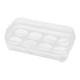 thumbnail image 1 of Caja organizadora para guardar huevos, accesorios para parrilla, bandeja portátil para guardar huevos para el hogar y senderismo 8 Rejillas 10.5x19.5x7cm, 1 of 9