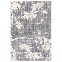 Moretti Glyph Area Rug 003H9 Shag Grey Faded Shaded 6' 7" x  9' 6" Rectangle