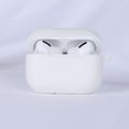thumbnail image 2 of facefd Silicone Headset Case Antidust Sticker Portable Earphone Case with Carabiner Replacement for Airpods, White, 2 of 5