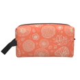 thumbnail image 2 of Uemuo Beautiful Corals Pattern Portable Toiletry Bags with Handle, Waterproof travel Make up Bags for Women, Large Capacity Travel Cosmetic Bags, 2 of 9
