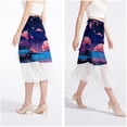 thumbnail image 4 of Flamingo Stylish Chiffon Beach Skirts and Dresses for Women - for the Beach, 4 of 6