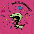 thumbnail image 3 of Invader ZIM - GIR Eating Candy - WHACHOOSAY - Toddler And Youth Girls Short Sleeve Graphic T-Shirt, 3 of 5