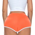thumbnail image 4 of Kcolen Womens Workout Shorts,Ladies Training Gym Biker Shorts Solid Color High Waist Tummy Control Seamless Shorts, 4 of 4