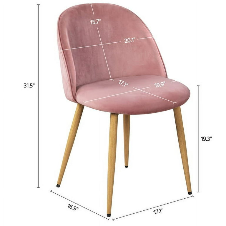 Coloured velvet dining chairs sale