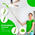 thumbnail image 5 of 12pcs Microfiber Duster Kit for High Ceiling, Extendable Dusters for Cleaning with 100" Extension Pole, Long Feather Duster for Fan/Car, House Cleaning Tool Kit by Hewitto, 5 of 6