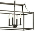 thumbnail image 4 of 42497OZ Kichler Lighting Morrigan - 8 light Linear Chandelier - with Traditional inspirations - 19 inches tall by 12.5 inches wide-Olde Bronze Finish, 4 of 4