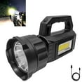 thumbnail image 1 of Xihbxyly Flashlight, Rechargeable Flashlights High Lumens Flash Light Lumens Brightest Flashlight Super Bright LED Flashlight Handheld Flashlights for Home Camping, 1 of 7