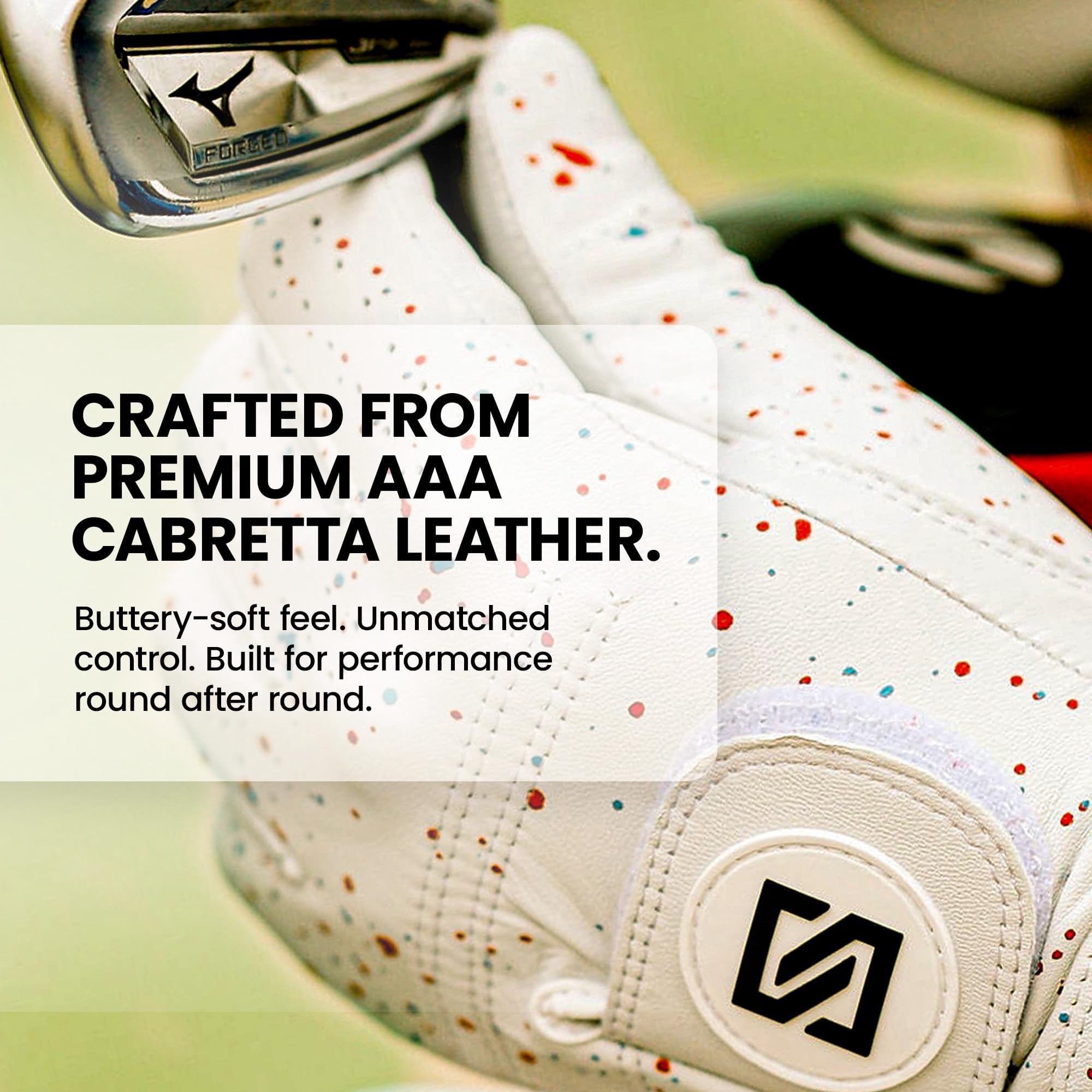 Golf Glove | Aaa Cabretta Leather Cool Gloves Men Serious Feel & Performance Mens Left Hand