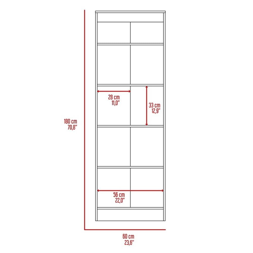 Pemberley Row Engineered Wood Black Pantry Cabinet Rectangular 71.1" Unassembled