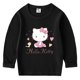 thumbnail image 3 of Camiseta de algodón de Hello Kitty para chico de otoño, camiseta de manga larga con cuello redondo y dibujos animados, ropa para niños y niñas, 3 of 5