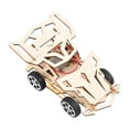 thumbnail image 1 of Diy Laboratory Science Experiment Wooden Toy Set, Build Hand-Crank Car, Land Vehicle And Water Boat, Stem Educational Kit for Kids to Learn Physics Basics, 1 of 5