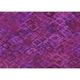 thumbnail image 1 of Ahgly Tapis Rectangulaire Lavable en Machine Intérieur Transitionnel Orchidée Foncée Violet, 4 Pieds x 6 Pieds, 1 of 7