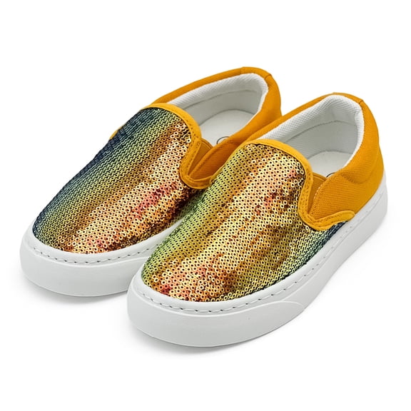 Djtdsds Girls On Sneakers Casual Shoes Lightweight Loafers for Kids Toddler Non Play Shoes Size:5-5.5 Years