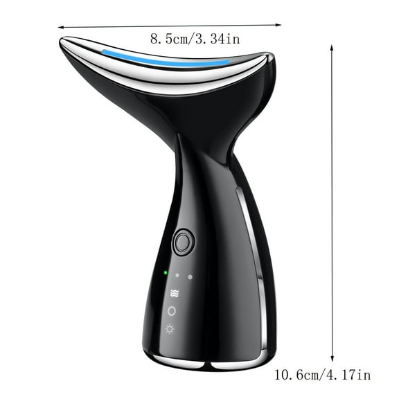 Kokovifyves Double Chin Reducer Machine, Face Neck Massager AntiAging Facial Neck Eye Device with 3 Massage Modes for Wrinkles Appearance Removal and Skin Tightening