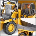 thumbnail image 3 of Remote Control Dump Truck Toys for Kids,9 Channel 1:24 Scale 2.4Ghz Construction Vehicles with Metal Bed,Lights,Sounds,RC Dump Truck Gifts for Boys Girls, 3 of 8