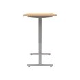 thumbnail image 4 of BBF Move 40 - Sit/standing desk - rectangular - natural maple, 4 of 12