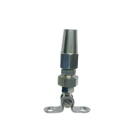 Marine Boat 1/8" Swageless Deck Toggle Cable Rail Wire, Stainless Steel T316