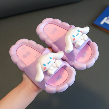 

Kawaii Sanrio Slippers Cartoon Cute Anime Cinnamoroll Hello Kitty Summer Beach Waterproof Sandal Creative Children Gifts ZQ