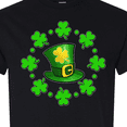 thumbnail image 4 of Inktastic St. Patricks Day Shamrocks and Hat T-Shirt, 4 of 5
