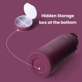 thumbnail image 2 of BOTTLE BOTTLE 40 oz sports water bottle stainless steel insulated water bottle with straw and pills holder (red), 2 of 7