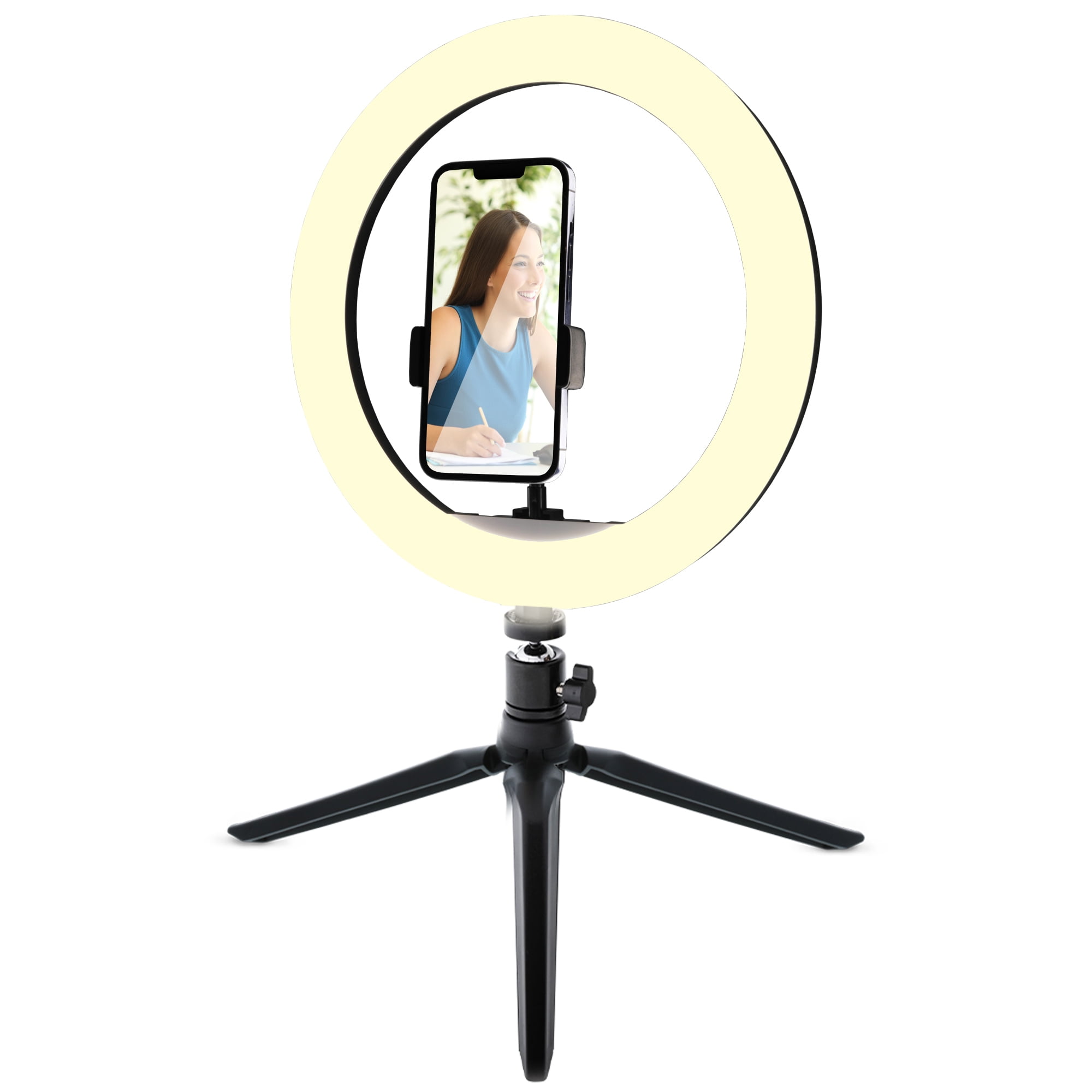 EyonME 12 INCH RING LIGHT WITH STAND AND PHONE HOLDER MODEL# SMN-12 | eBay