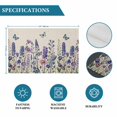 thumbnail image 6 of Purple Floral Placemats Set of 6, Spring Lavender Daisy Butterflies Botanical Beige Placemats for Dining Table, Place Mats for Kitchen Tabletop, Waterproof Wipeable Dining Table Mats Set, 6 of 9