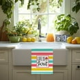 thumbnail image 2 of Popsicle Summer Kitchen Towels Set of 2,Colourful Life is Sweet Cake Dish Hand Towels Farmhouse Indoor Outdoor Holiday Seasonal Decorations DD108, 2 of 6