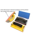 thumbnail image 4 of Hand Grip Sandpaper Holder Plastic Handle Handheld Sand Paper Frame Grinding Polished Tools, 4 of 9