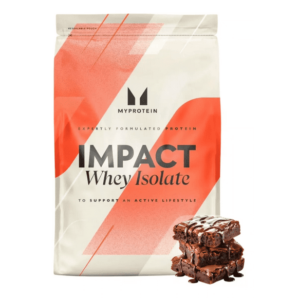 MY PROTEIN IMPACT WHEY ISOLATE PROTEIN 5.5 LBS 69 SERVICIOS SABOR CHOCOLATE BROWNIE