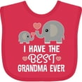 thumbnail image 3 of Inktastic Grandchild Best Grandma Ever Boys or Girls Baby Bib, 3 of 4