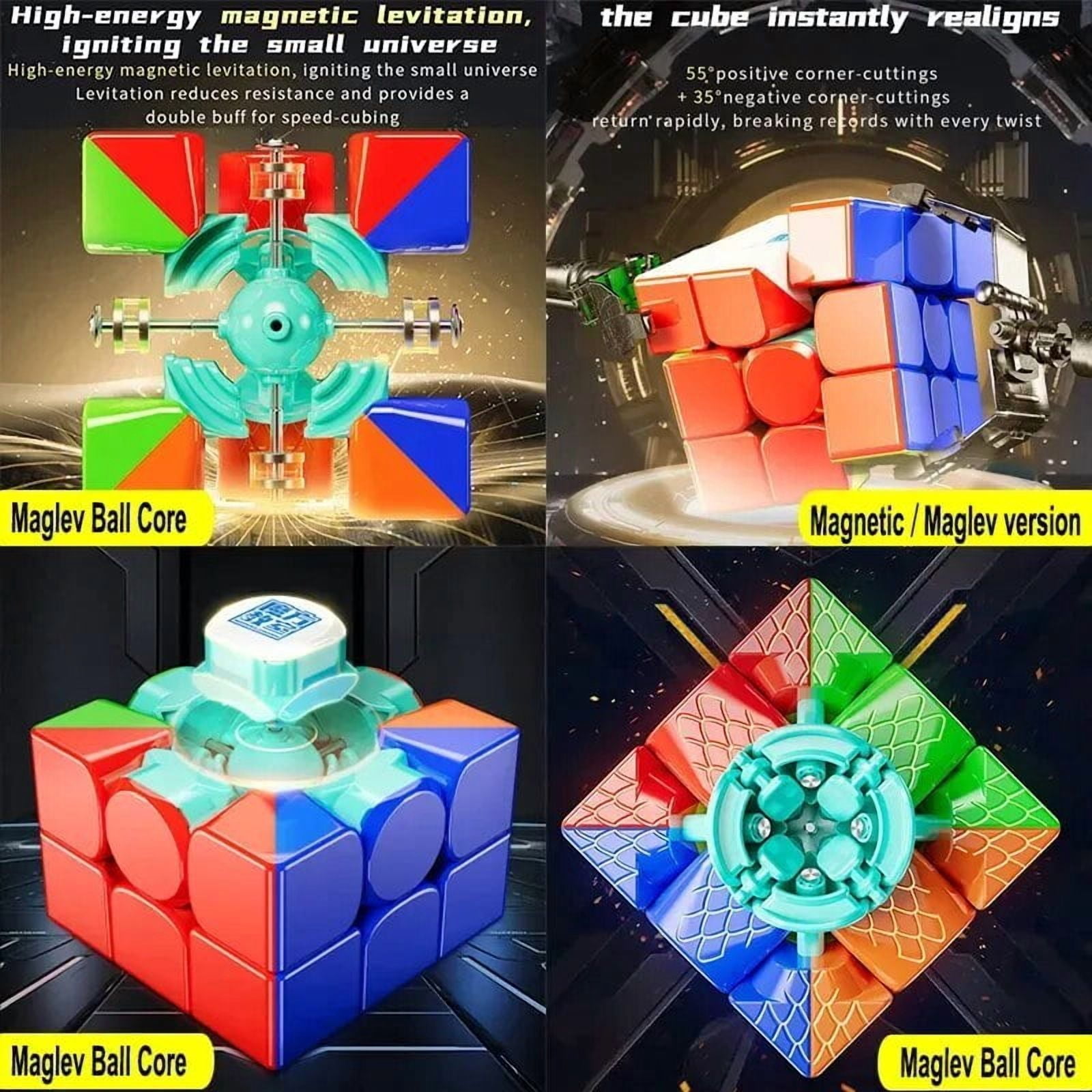 MoYu RS3M V5 3X3 Magnetic Magic Speed Cube Professional Fidget Toys RS3 M 2023 V5 Cubo Magico Puzzle
