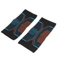 thumbnail image 1 of Manchon de Compression pour Sports Extérieurs Bleu Orange, Protection Élastique Ajustable, Design Flexible Respirant, Tissu en Nylon Résistant à l'Usure, Absorption des Chocs Longue Durée, 1 of 7
