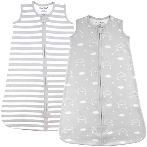 Mama Cheetah Baby Sleep Sack 0.5 TOG, Organic Cotton Baby Wearable Blanket with Two-Way Zipper, Swaddle Transition Baby Sleeping Bag for Newborn Infant Toddler Boy Girl, 24-48 Months