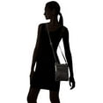 thumbnail image 6 of Roma Leathers Genuine Leather Multi-Pocket Crossbody Purse Bag (Black), 6 of 6