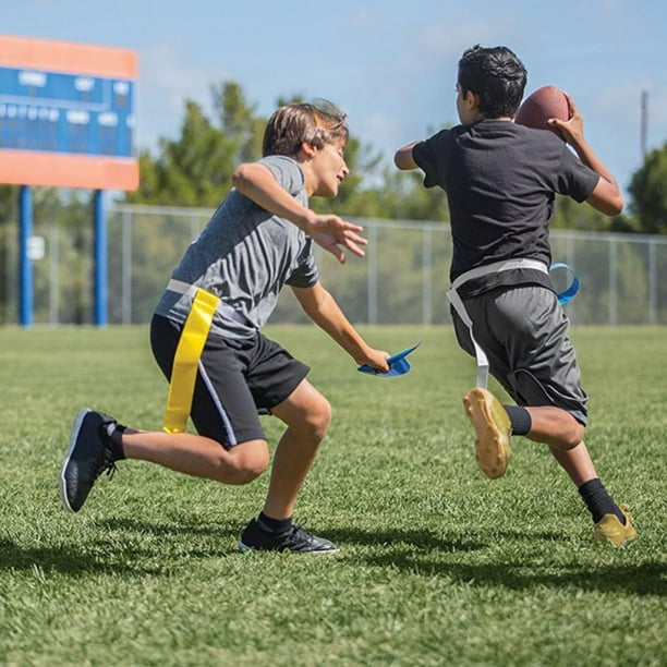 Flag Football Belt & Flags 1 Belt with 3 Flags, Accessories for Flag