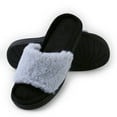 thumbnail image 2 of Aerusi Loulu Fluffy Slide Slip-on Indoor Slippers, 2 of 7
