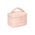 thumbnail image 2 of Tote Open Cosmetic Bag Large Capacity Cosmetic Bag Travel Cosmetic Organizer Soft Exquisite Cosmetic Bag Ladies Cosmetic Bag, 2 of 8