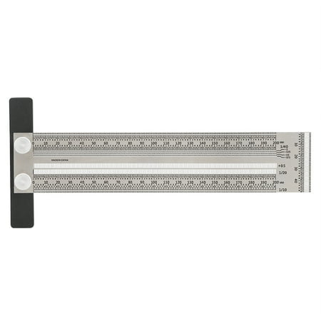 

Alloy Steel Woodworking Measuring Ruler Silver Colour Woodworking Scribing Ruler Carpentry Equipment Carpentry Supplies