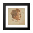 thumbnail image 2 of Egon Schiele 15x15 Black Modern Framed Museum Art Print Titled - Krumau Relative of the Artist, 2 of 5
