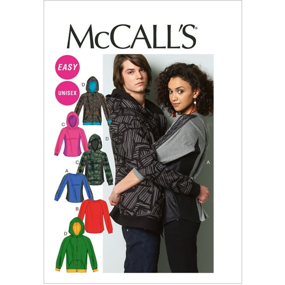 Mccall Misses'/men's Tops And Jacket-xn