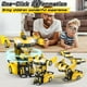 thumbnail image 2 of Coche Qumcou Transform Robot con control remoto y faros delanteros geniales, 2 of 9