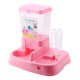 thumbnail image 3 of Alimentador automático para mascotas, dispensador de alimentos desmontable, botella de agua, herramienta de alimentación para gatos y perros, color rosa, 3 of 5