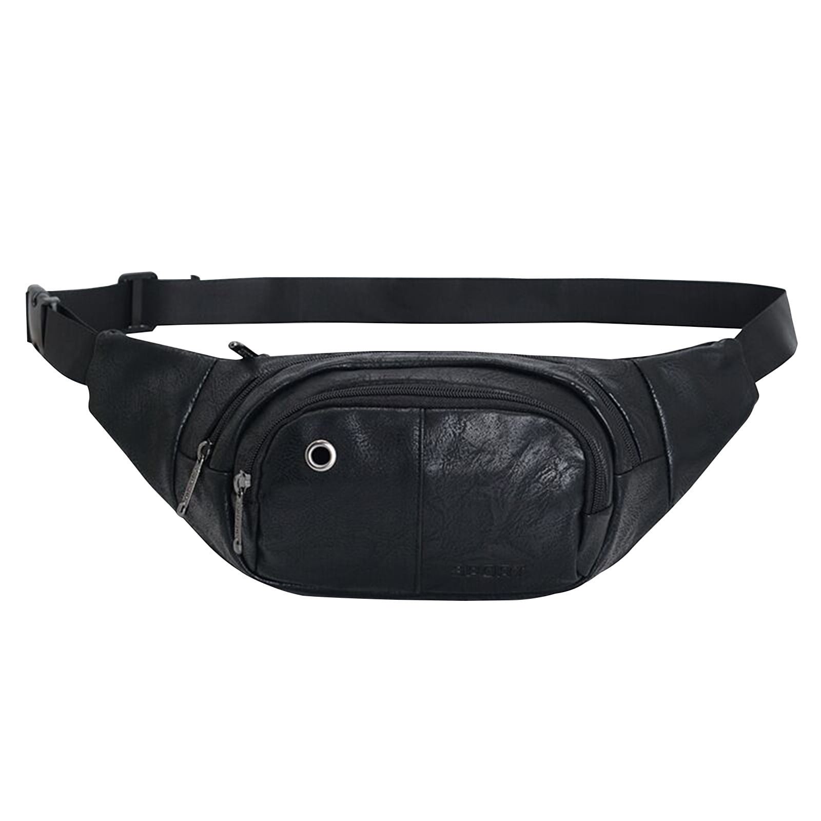 Waterproof Strap Bag Crossbody Backpack with Hole with Headphone Hole