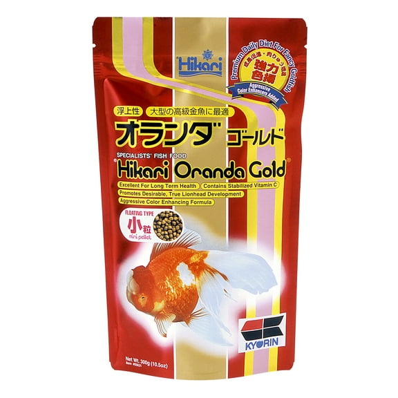 Hikari® Oranda Gold® Mini Pellet Fish Food 3.5 Oz