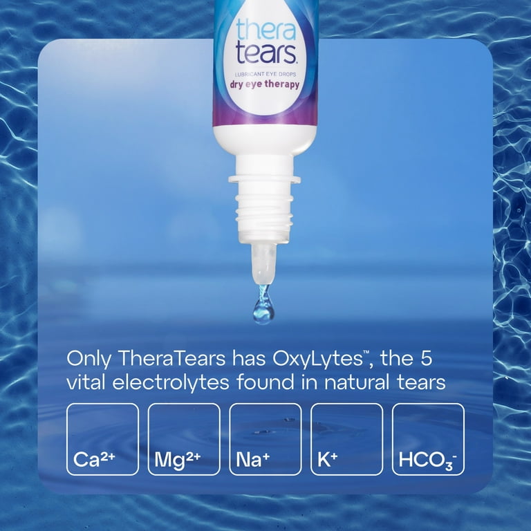 TheraTears Extra Dry Eye Therapy Lubricating Eye Drops for Dry