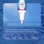 TheraTears Dry Eye Therapy Lubricating Eye Drops, Preservative Free, Daily Use, 30 Single-Use Vials