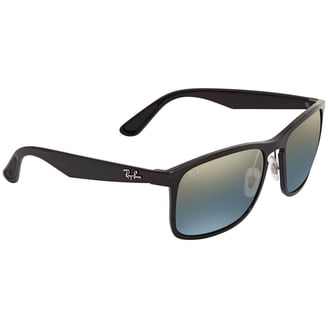 Ray-Ban Women\'s Oversized Black Jackie OHH 11 Sunglasses - Classic Gradient Lens JACKIE OHH II Sunglasses in Black and Grey Gradient - RB4098  main image 3